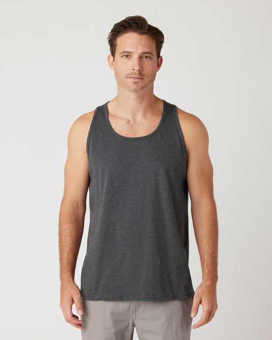 Men's Tank Top, Charcoal Grey