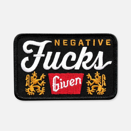 Negative Fucks Given Black