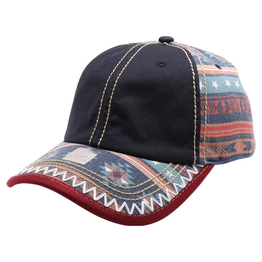 Women's Aztec, Blue, Strap Back