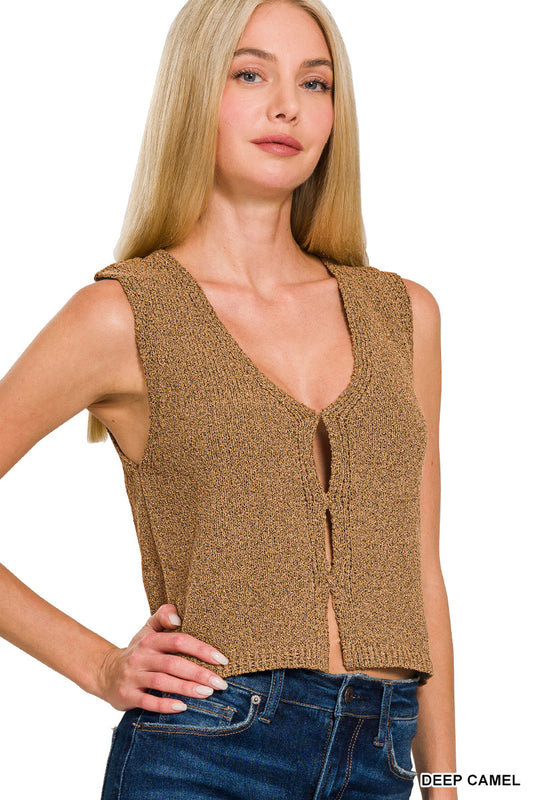 Short Sweater Vest