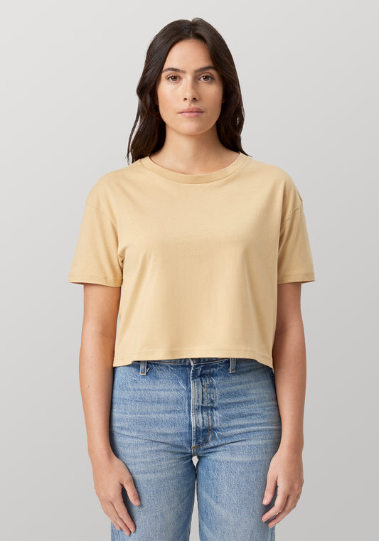 Crop Top, Vintage Gold