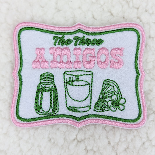The Three Amigos Embroidered Patch
