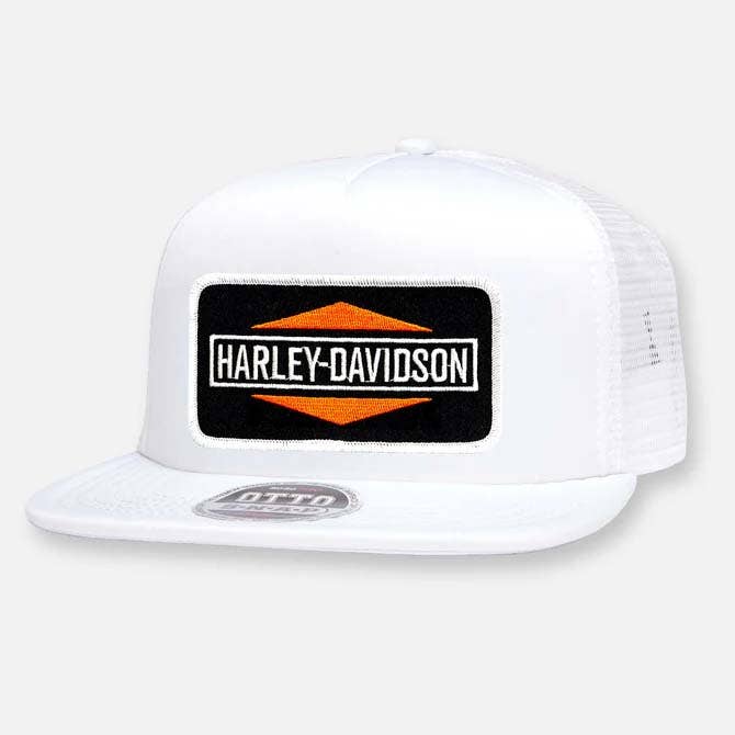 HARLEY FLAT BILL HAT