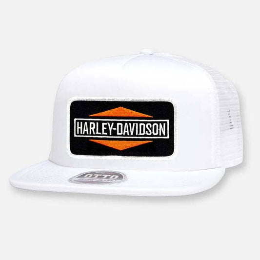 HARLEY FLAT BILL HAT