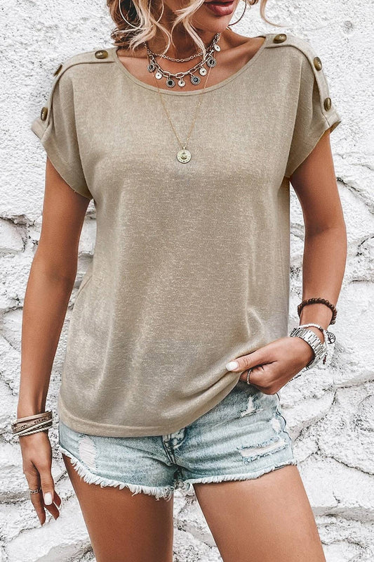 Button Casual Top