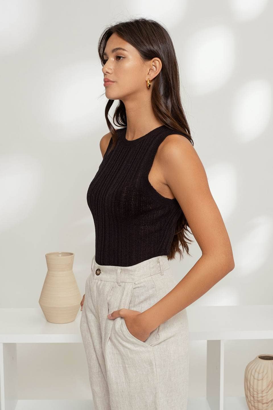 SWEATER KNIT TOP