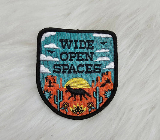 Wide Open Spaces Desert Coyote Patch