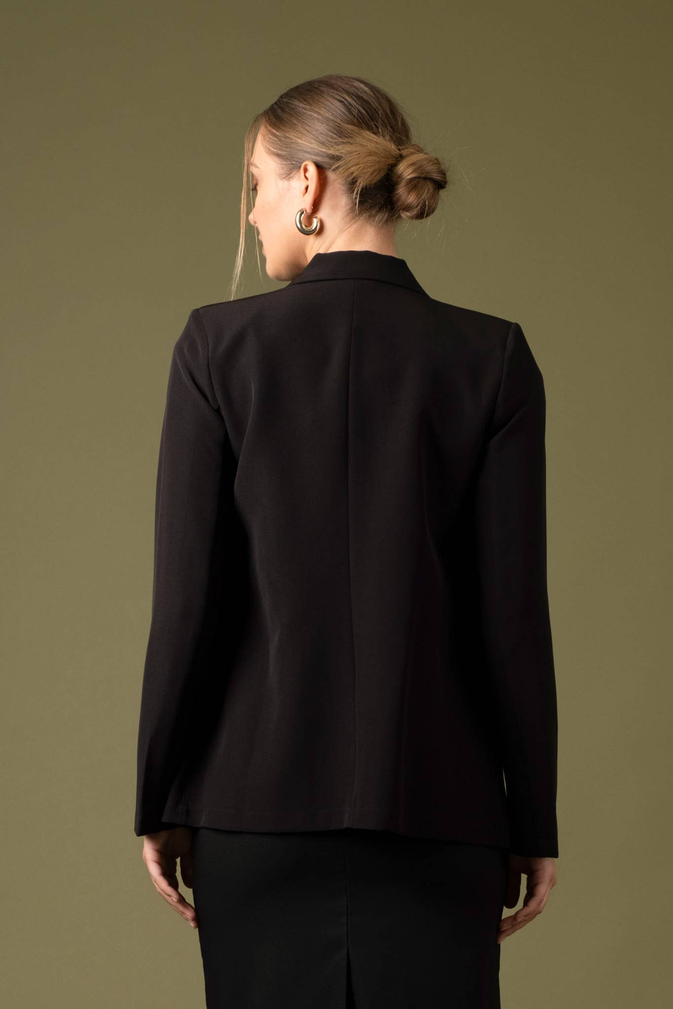 DOUBLE BREASTED BLAZER