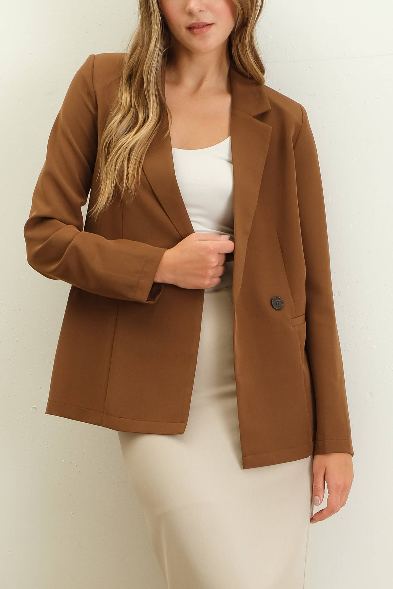DOUBLE BREASTED BLAZER