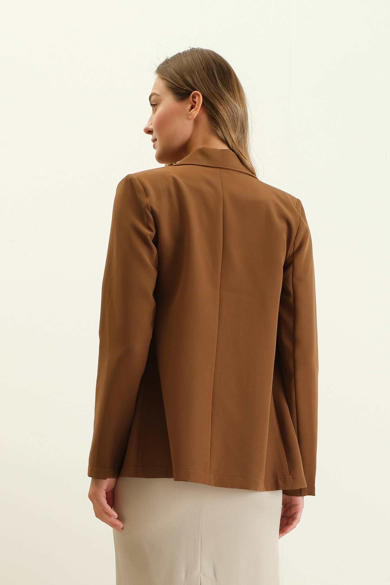 DOUBLE BREASTED BLAZER