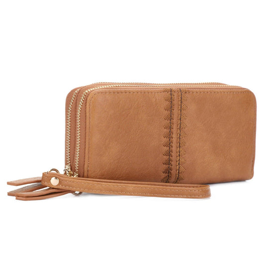 Double Zipper Wallet
