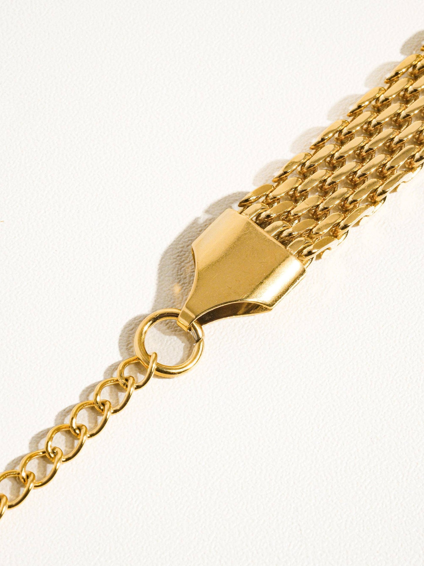 18K Gold Non-Tarnish Bold Chain Bracelet