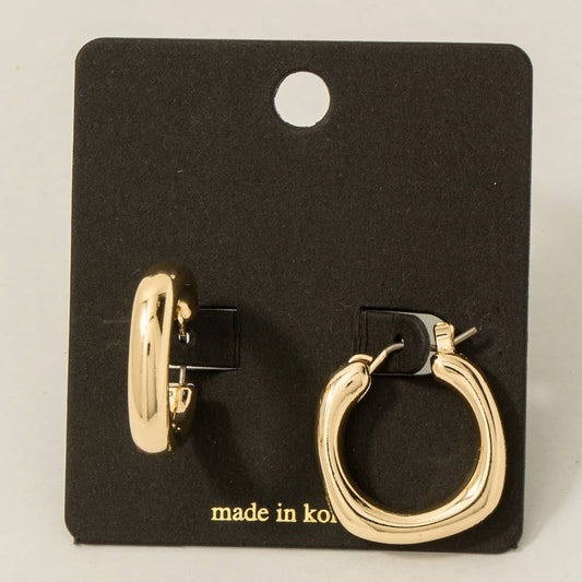 Huggie Hoop Earrings